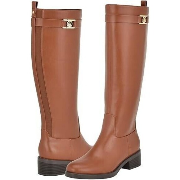 Tommy Hilfiger Shoes - Tommy Hilfiger Women's Iviann Knee-High Boots, Medium Natural, 6.5M